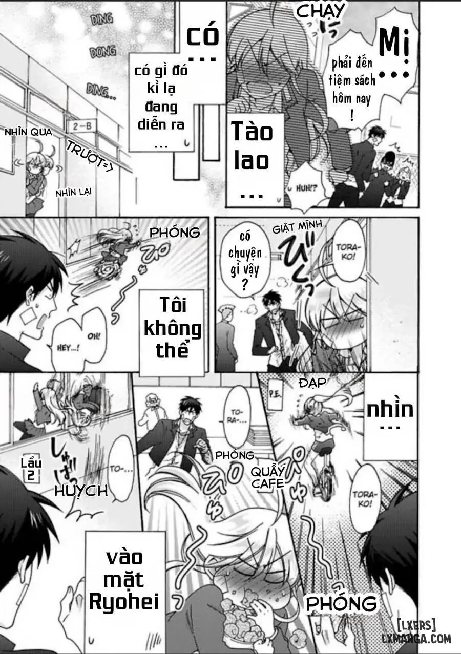 HentaiVN.net - Ảnh 9 - Nyotaika Yankee Gakuen: Ore no Hajimete, Nerawaretemasu! - Chap 31