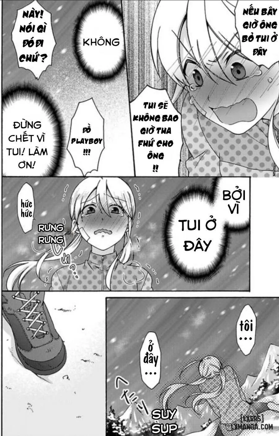 HentaiVN.net - Ảnh 18 - Nyotaika Yankee Gakuen: Ore no Hajimete, Nerawaretemasu! - Chap 32