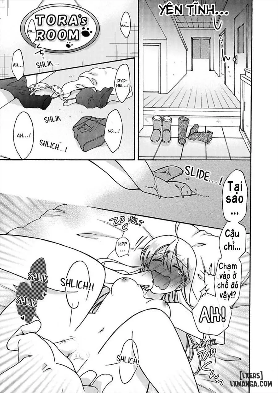 HentaiVN.net - Ảnh 22 - Nyotaika Yankee Gakuen: Ore no Hajimete, Nerawaretemasu! - Chap 33