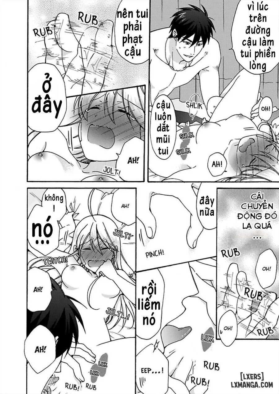 HentaiVN.net - Ảnh 23 - Nyotaika Yankee Gakuen: Ore no Hajimete, Nerawaretemasu! - Chap 33