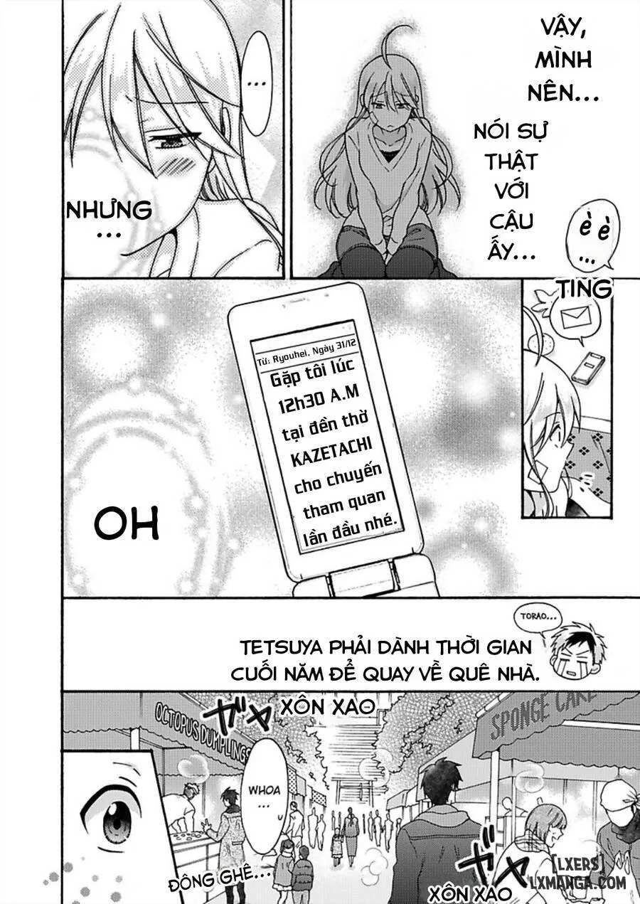 HentaiVN.net - Ảnh 5 - Nyotaika Yankee Gakuen: Ore no Hajimete, Nerawaretemasu! - Chap 33