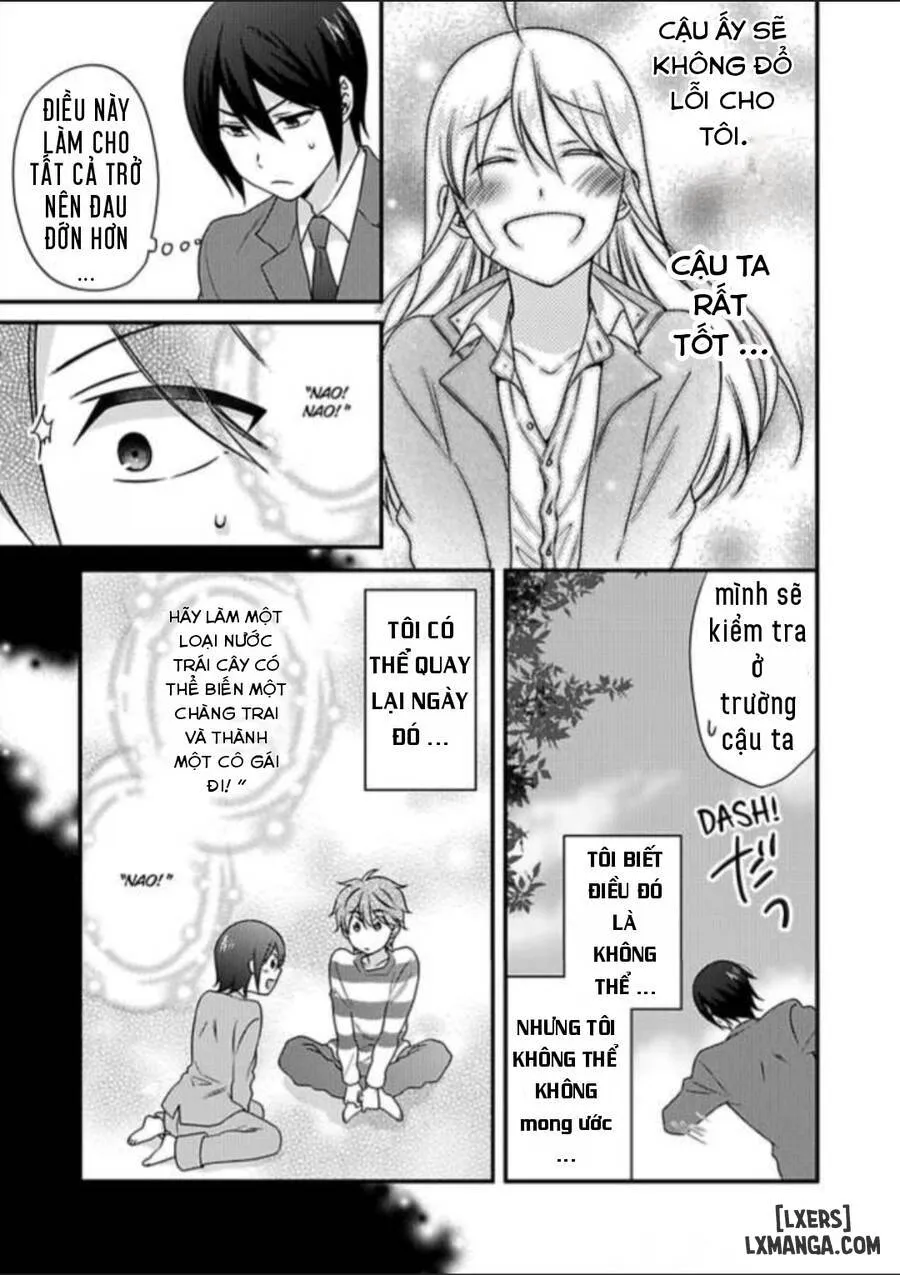 HentaiVN.net - Ảnh 10 - Nyotaika Yankee Gakuen: Ore no Hajimete, Nerawaretemasu! - Chap 34