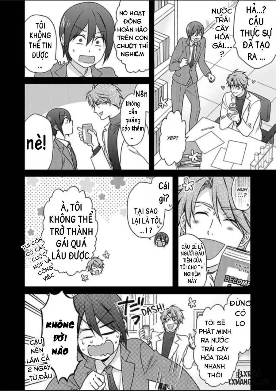 HentaiVN.net - Ảnh 15 - Nyotaika Yankee Gakuen: Ore no Hajimete, Nerawaretemasu! - Chap 34