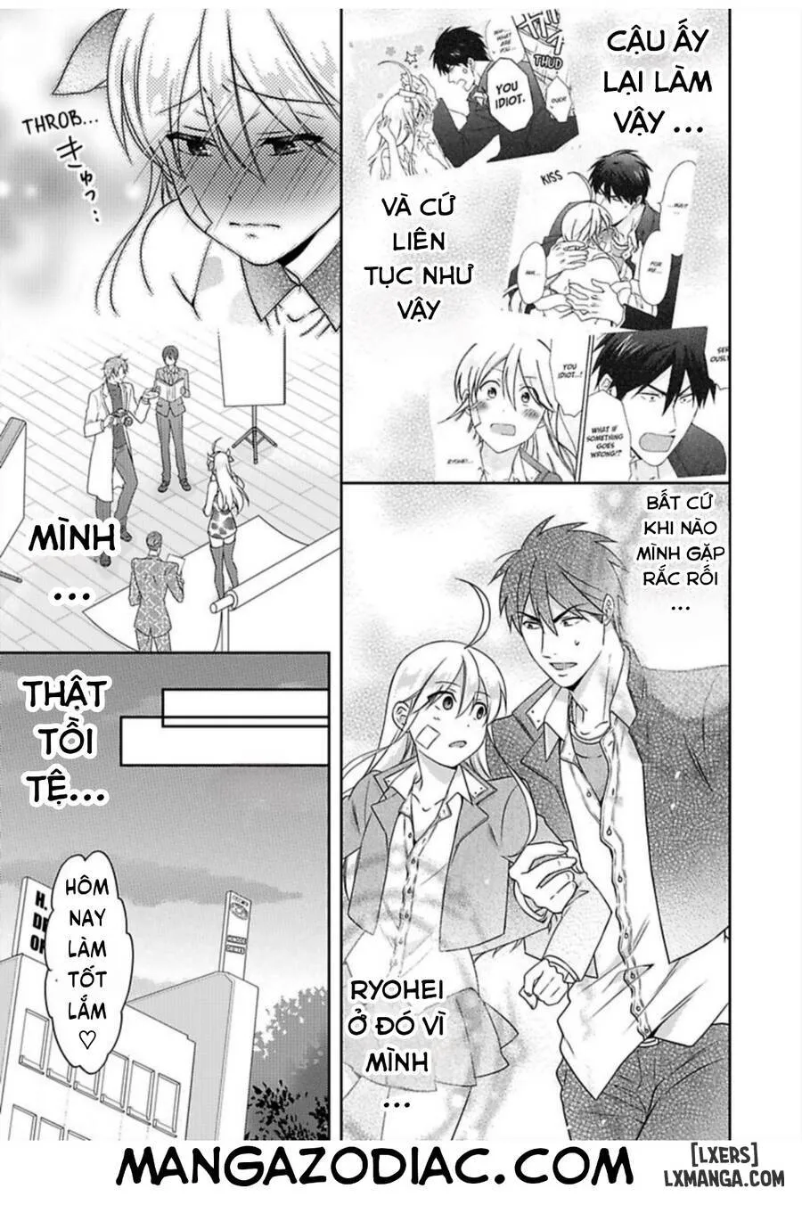 HentaiVN.net - Ảnh 18 - Nyotaika Yankee Gakuen: Ore no Hajimete, Nerawaretemasu! - Chap 35