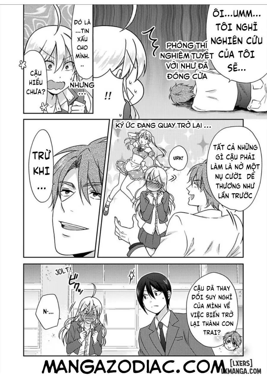 HentaiVN.net - Ảnh 7 - Nyotaika Yankee Gakuen: Ore no Hajimete, Nerawaretemasu! - Chap 35