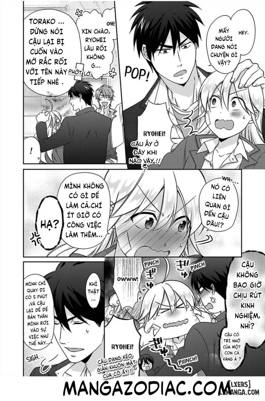HentaiVN.net - Ảnh 8 - Nyotaika Yankee Gakuen: Ore no Hajimete, Nerawaretemasu! - Chap 35