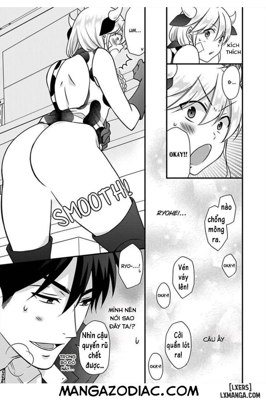 HentaiVN.net - Ảnh 24 - Nyotaika Yankee Gakuen: Ore no Hajimete, Nerawaretemasu! - Chap 36