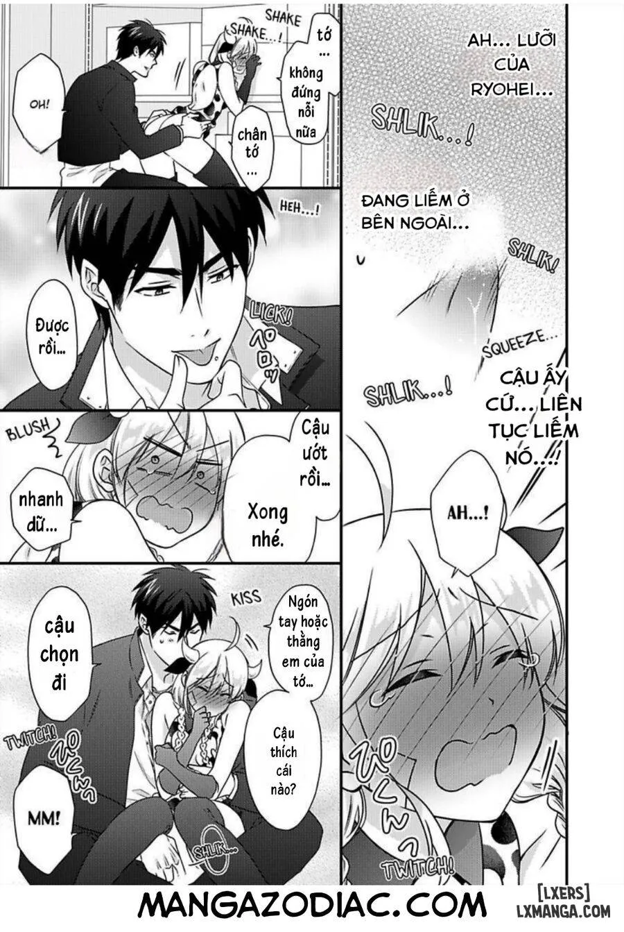 HentaiVN.net - Ảnh 26 - Nyotaika Yankee Gakuen: Ore no Hajimete, Nerawaretemasu! - Chap 36