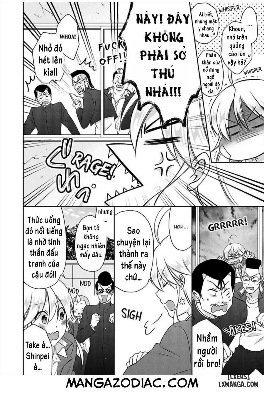 HentaiVN.net - Ảnh 13 - Nyotaika Yankee Gakuen: Ore no Hajimete, Nerawaretemasu! - Chap 37