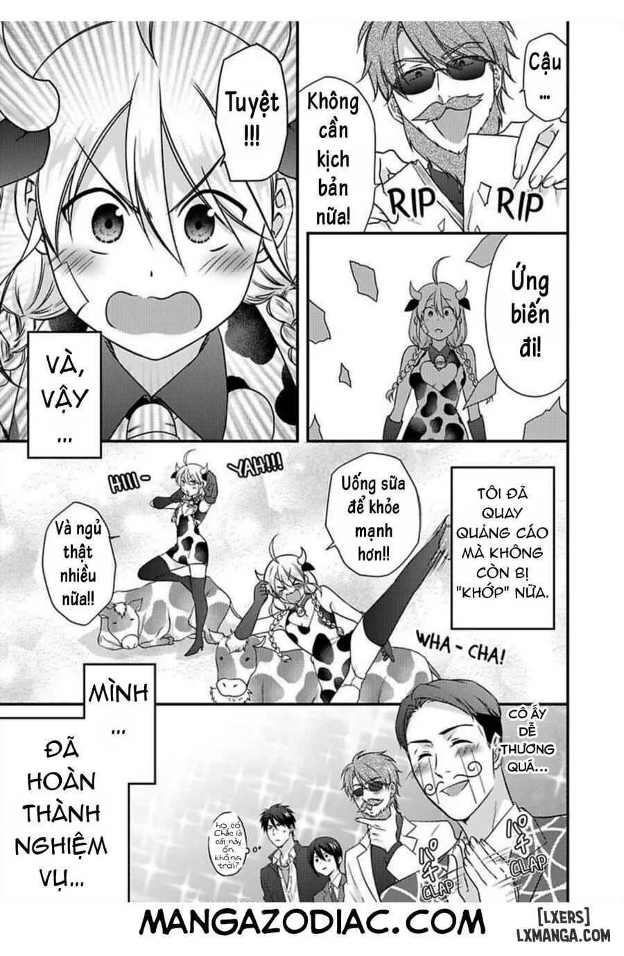 HentaiVN.net - Ảnh 8 - Nyotaika Yankee Gakuen: Ore no Hajimete, Nerawaretemasu! - Chap 37