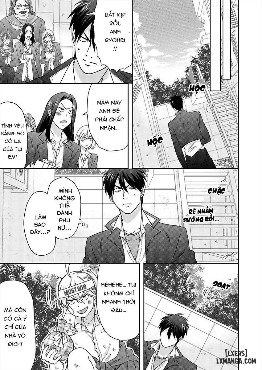 HentaiVN.net - Ảnh 15 - Nyotaika Yankee Gakuen: Ore no Hajimete, Nerawaretemasu! - Chap 38