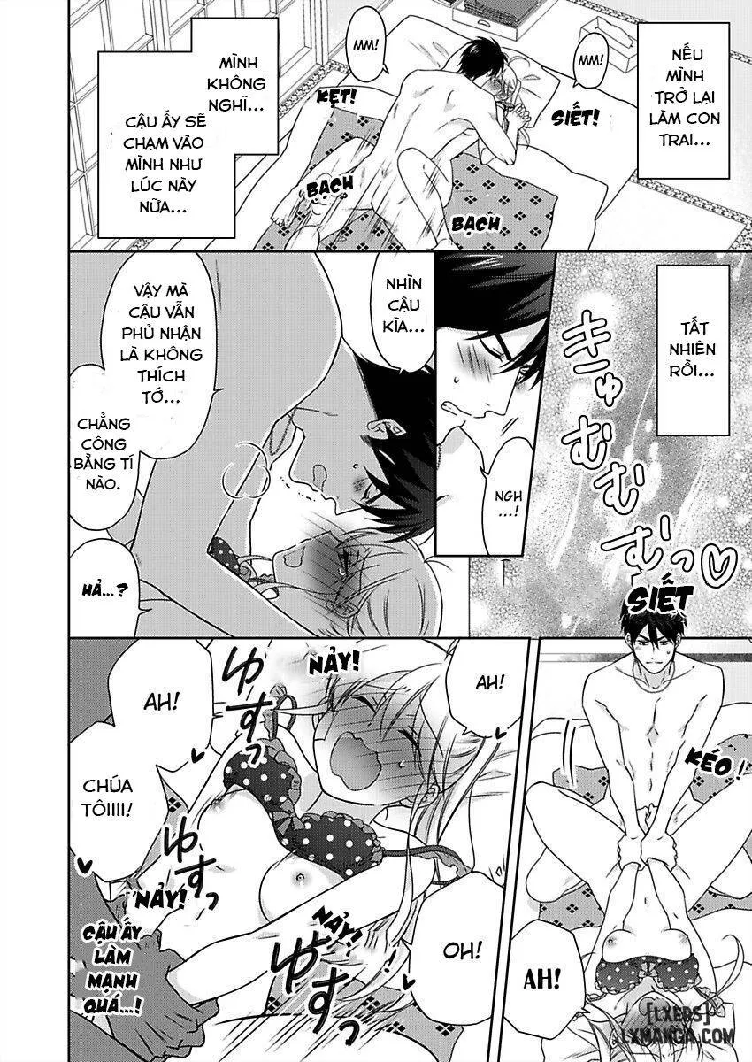 HentaiVN.net - Ảnh 26 - Nyotaika Yankee Gakuen: Ore no Hajimete, Nerawaretemasu! - Chap 38