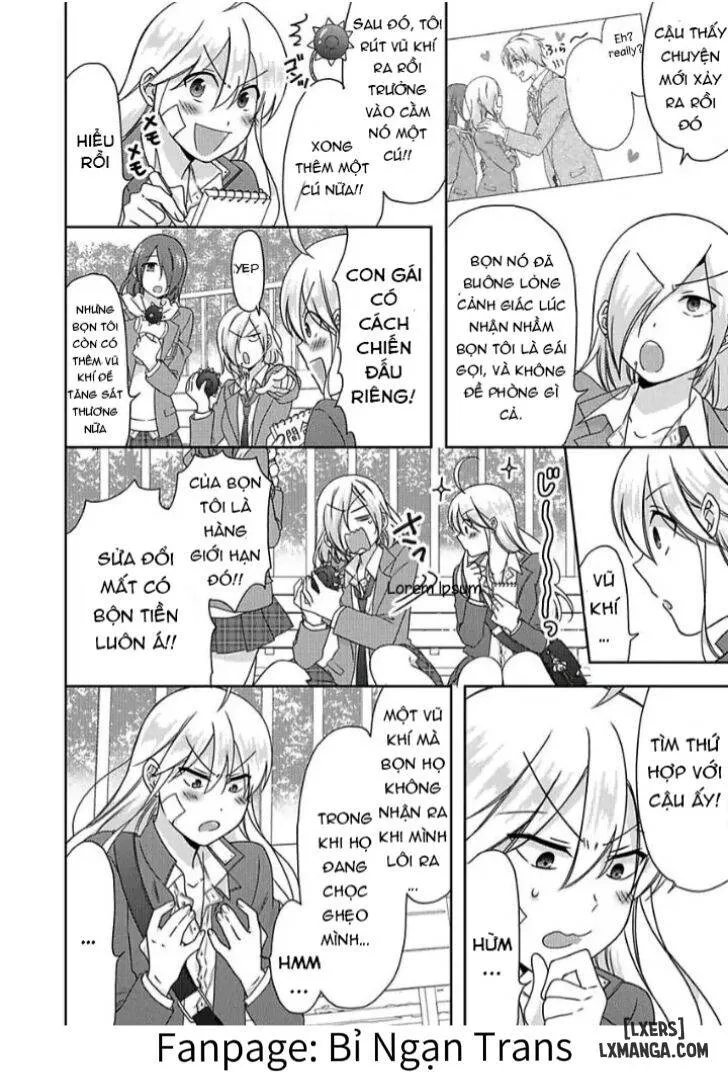 HentaiVN.net - Ảnh 10 - Nyotaika Yankee Gakuen: Ore no Hajimete, Nerawaretemasu! - Chap 39
