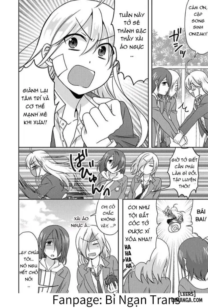 HentaiVN.net - Ảnh 12 - Nyotaika Yankee Gakuen: Ore no Hajimete, Nerawaretemasu! - Chap 39