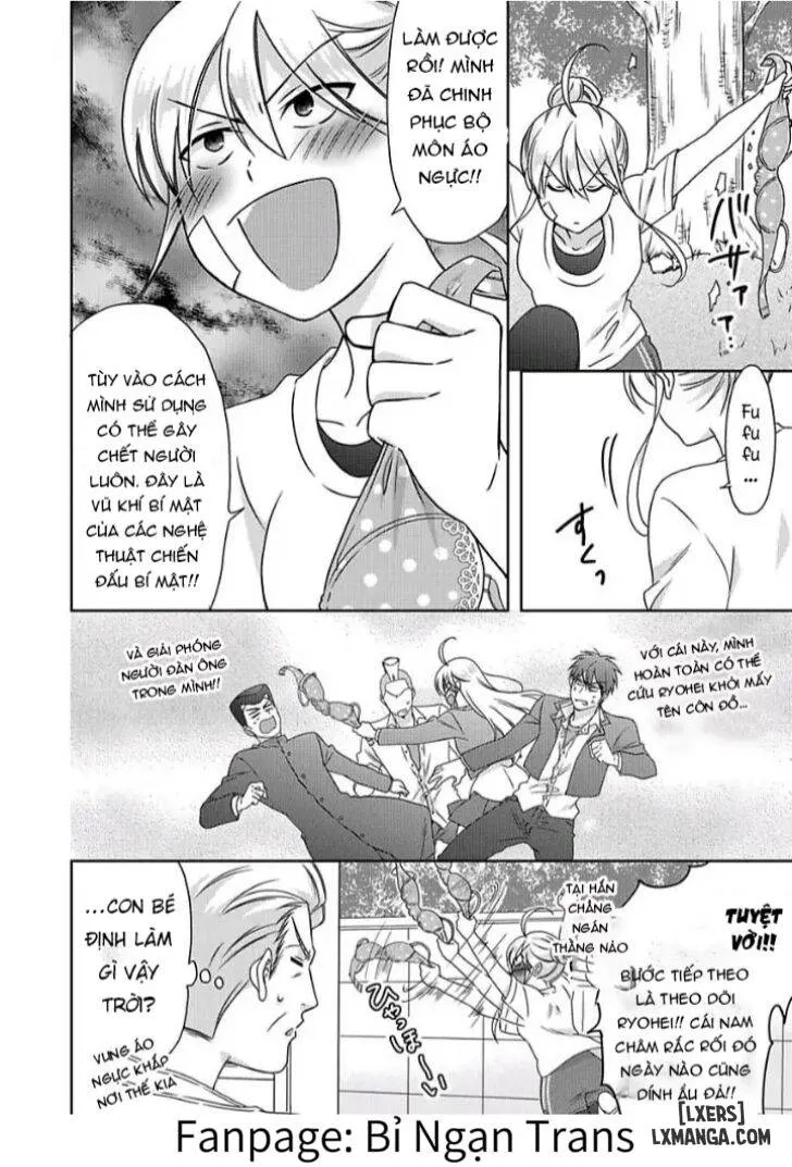 HentaiVN.net - Ảnh 14 - Nyotaika Yankee Gakuen: Ore no Hajimete, Nerawaretemasu! - Chap 39