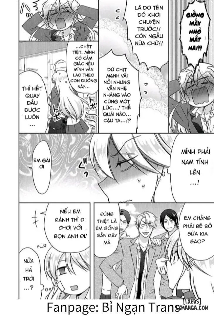 HentaiVN.net - Ảnh 6 - Nyotaika Yankee Gakuen: Ore no Hajimete, Nerawaretemasu! - Chap 39