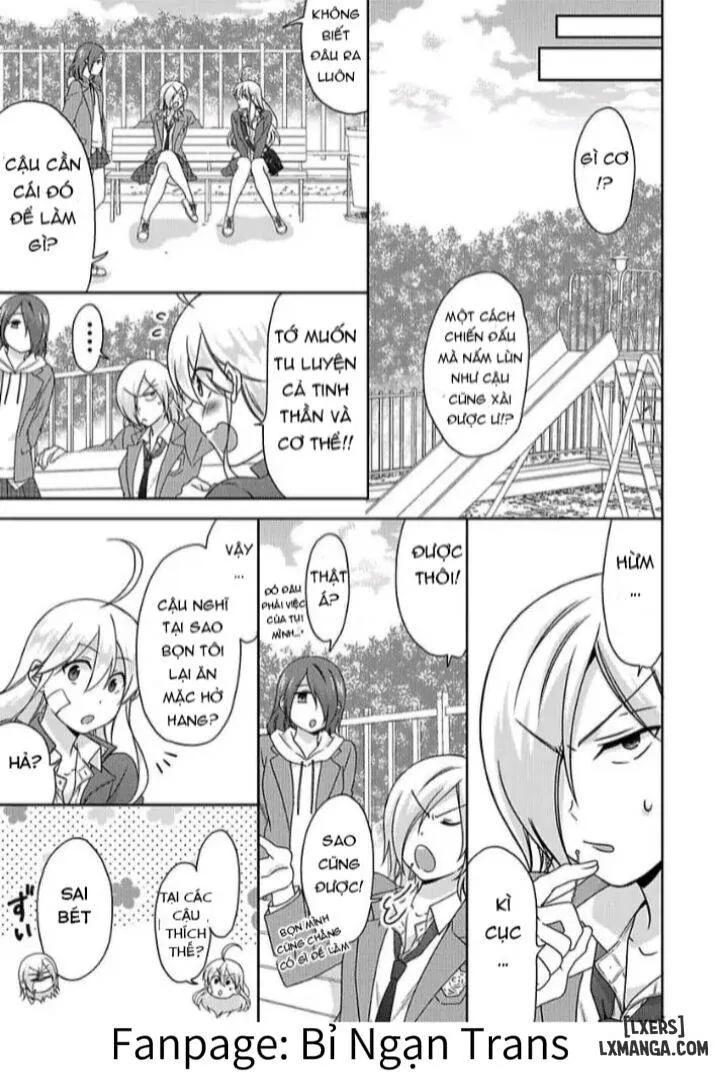 HentaiVN.net - Ảnh 9 - Nyotaika Yankee Gakuen: Ore no Hajimete, Nerawaretemasu! - Chap 39