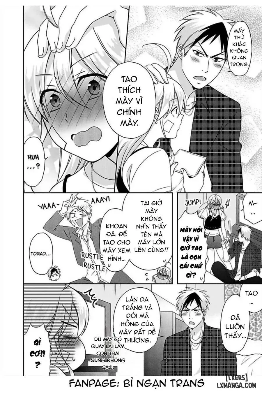 HentaiVN.net - Ảnh 16 - Nyotaika Yankee Gakuen: Ore no Hajimete, Nerawaretemasu! - Chap 41
