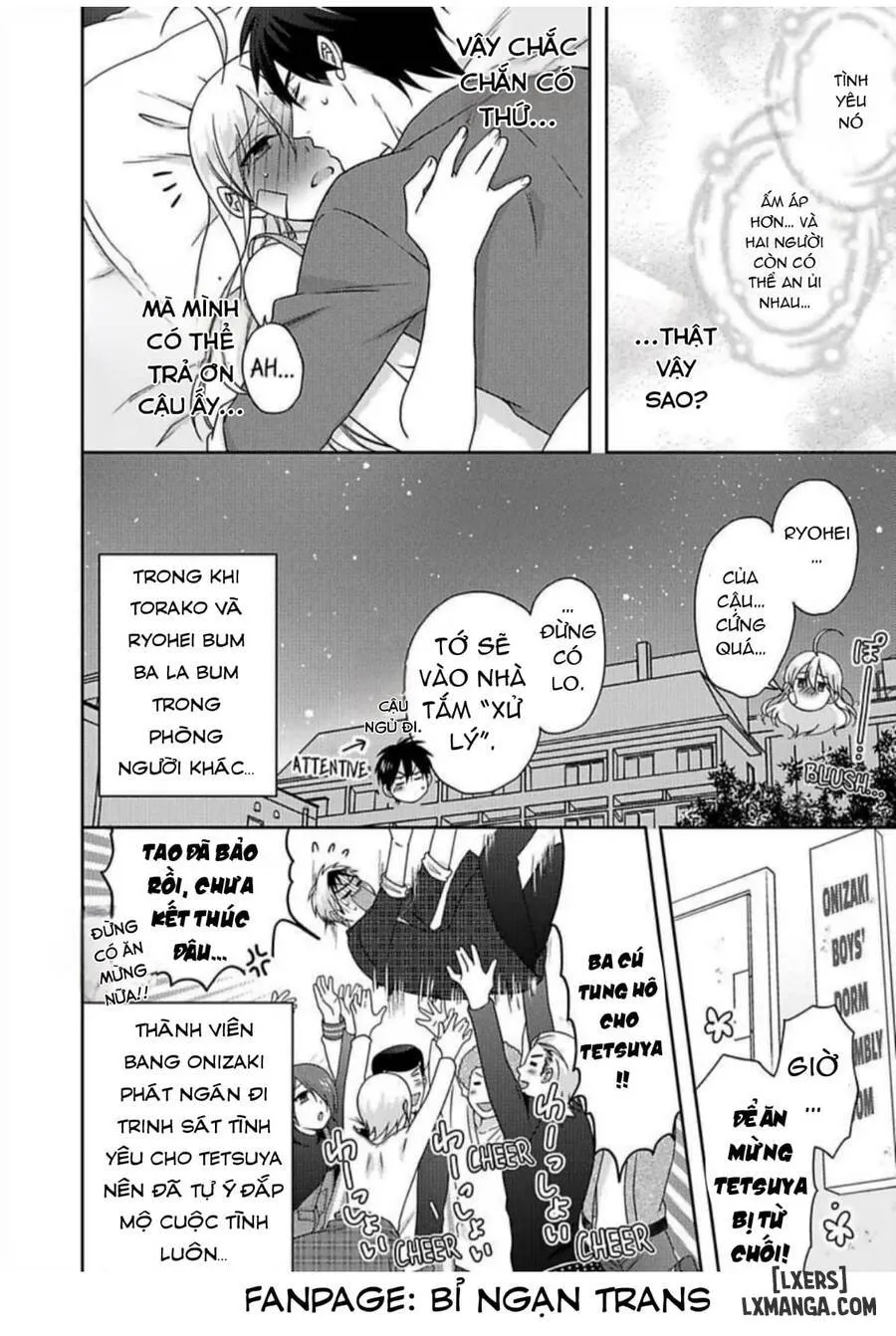 HentaiVN.net - Ảnh 34 - Nyotaika Yankee Gakuen: Ore no Hajimete, Nerawaretemasu! - Chap 41