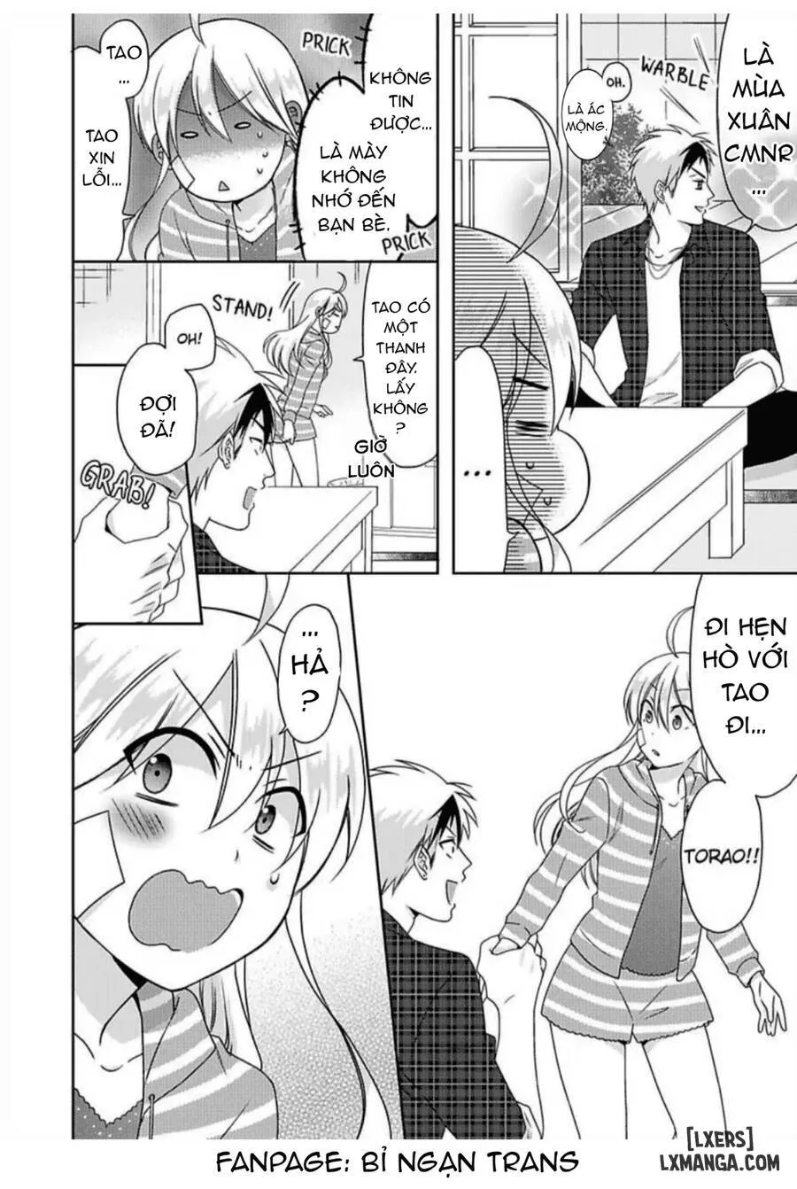 HentaiVN.net - Ảnh 6 - Nyotaika Yankee Gakuen: Ore no Hajimete, Nerawaretemasu! - Chap 41
