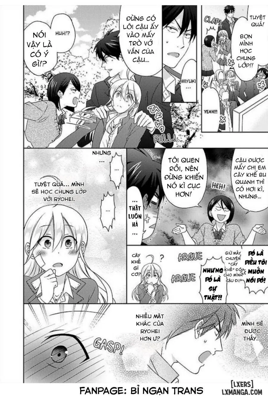 HentaiVN.net - Ảnh 6 - Nyotaika Yankee Gakuen: Ore no Hajimete, Nerawaretemasu! - Chap 42