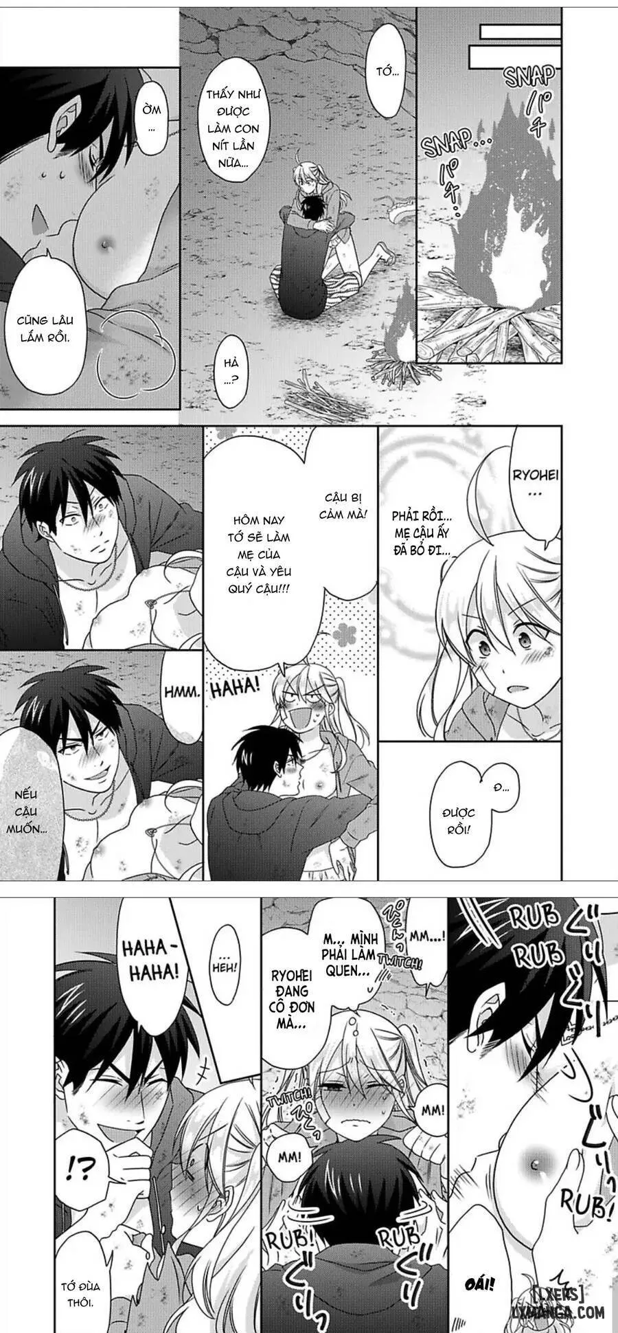 HentaiVN.net - Ảnh 10 - Nyotaika Yankee Gakuen: Ore no Hajimete, Nerawaretemasu! - Chap 43