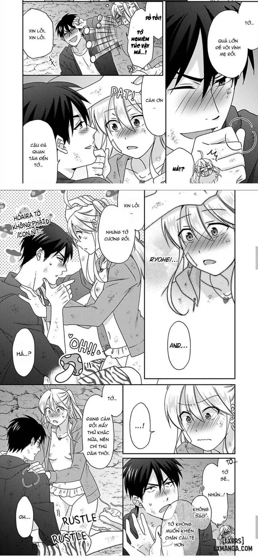 HentaiVN.net - Ảnh 11 - Nyotaika Yankee Gakuen: Ore no Hajimete, Nerawaretemasu! - Chap 43