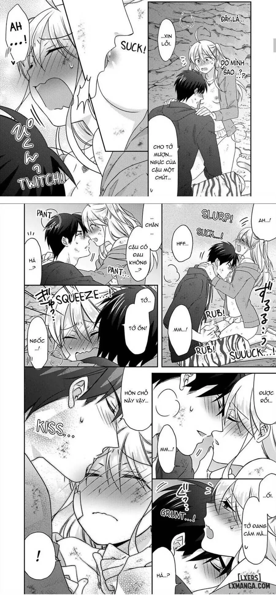 HentaiVN.net - Ảnh 13 - Nyotaika Yankee Gakuen: Ore no Hajimete, Nerawaretemasu! - Chap 43