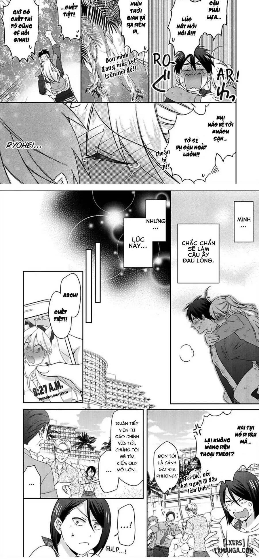 HentaiVN.net - Ảnh 17 - Nyotaika Yankee Gakuen: Ore no Hajimete, Nerawaretemasu! - Chap 43