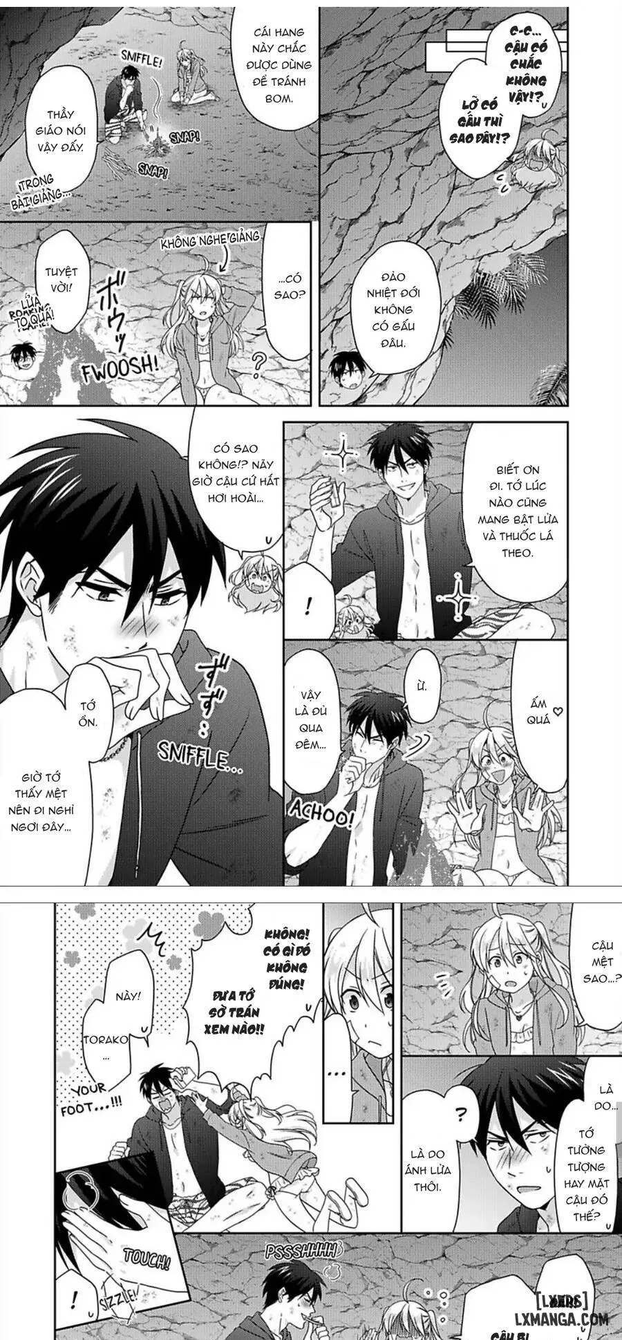 HentaiVN.net - Ảnh 6 - Nyotaika Yankee Gakuen: Ore no Hajimete, Nerawaretemasu! - Chap 43