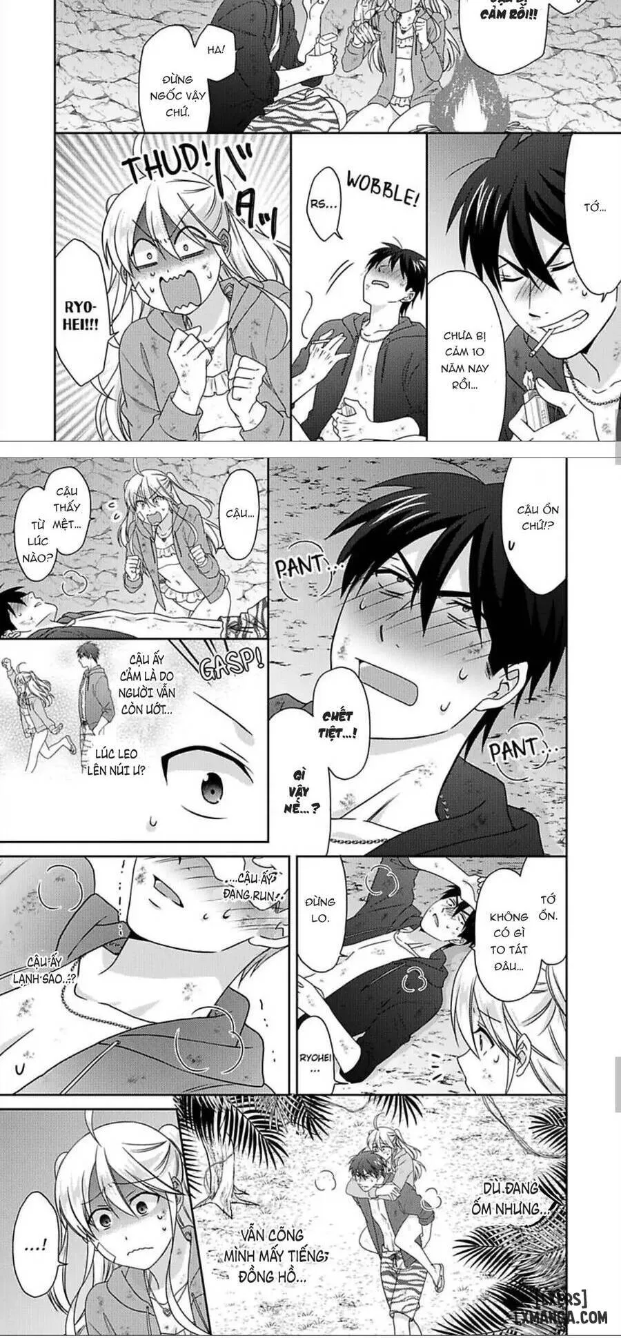 HentaiVN.net - Ảnh 7 - Nyotaika Yankee Gakuen: Ore no Hajimete, Nerawaretemasu! - Chap 43