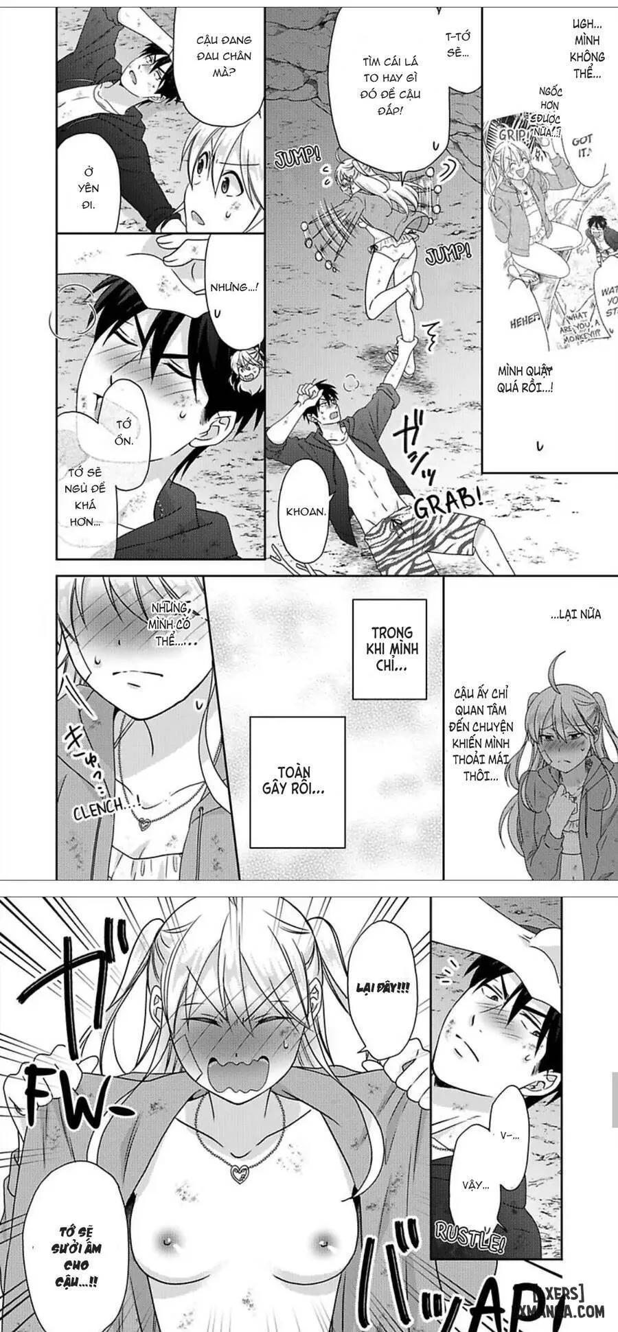 HentaiVN.net - Ảnh 8 - Nyotaika Yankee Gakuen: Ore no Hajimete, Nerawaretemasu! - Chap 43