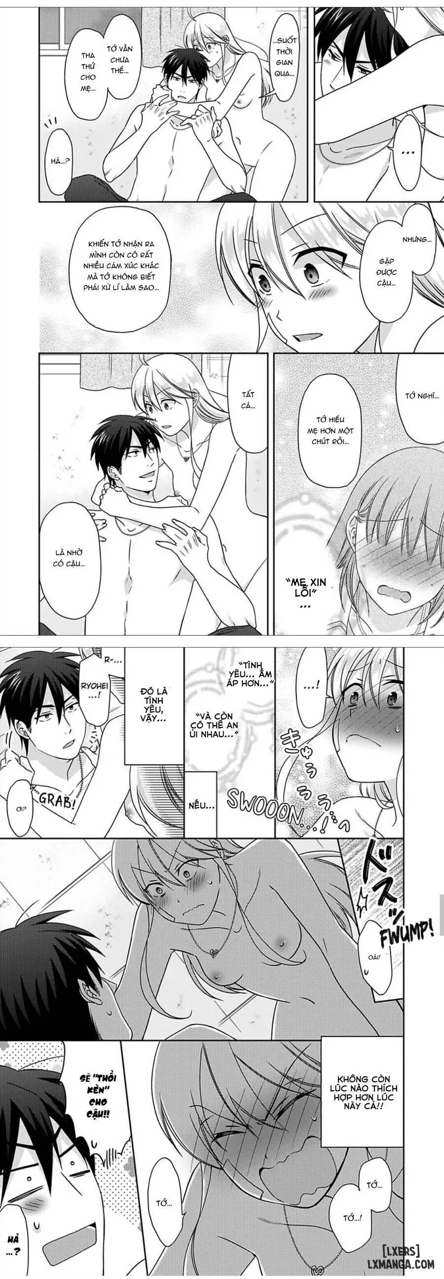 HentaiVN.net - Ảnh 15 - Nyotaika Yankee Gakuen: Ore no Hajimete, Nerawaretemasu! - Chap 44
