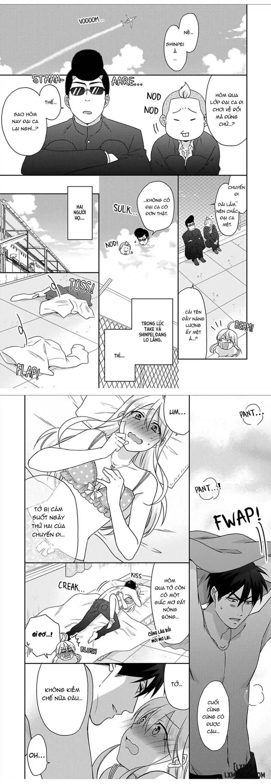 HentaiVN.net - Ảnh 4 - Nyotaika Yankee Gakuen: Ore no Hajimete, Nerawaretemasu! - Chap 44