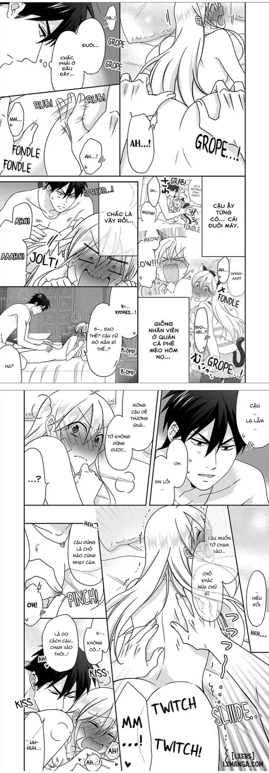 HentaiVN.net - Ảnh 11 - Nyotaika Yankee Gakuen: Ore no Hajimete, Nerawaretemasu! - Chap 45