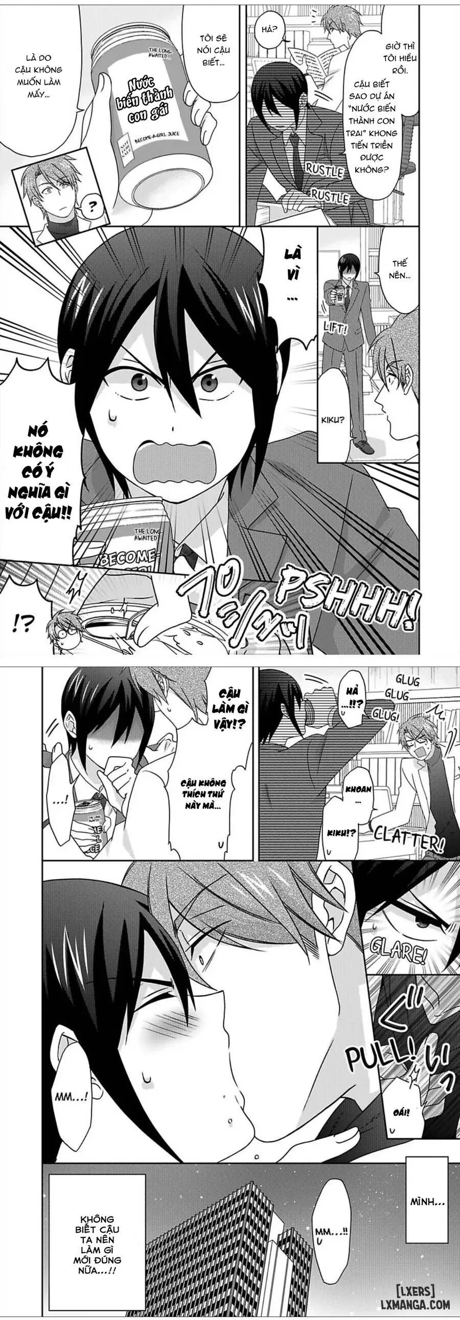HentaiVN.net - Ảnh 17 - Nyotaika Yankee Gakuen: Ore no Hajimete, Nerawaretemasu! - Chap 45