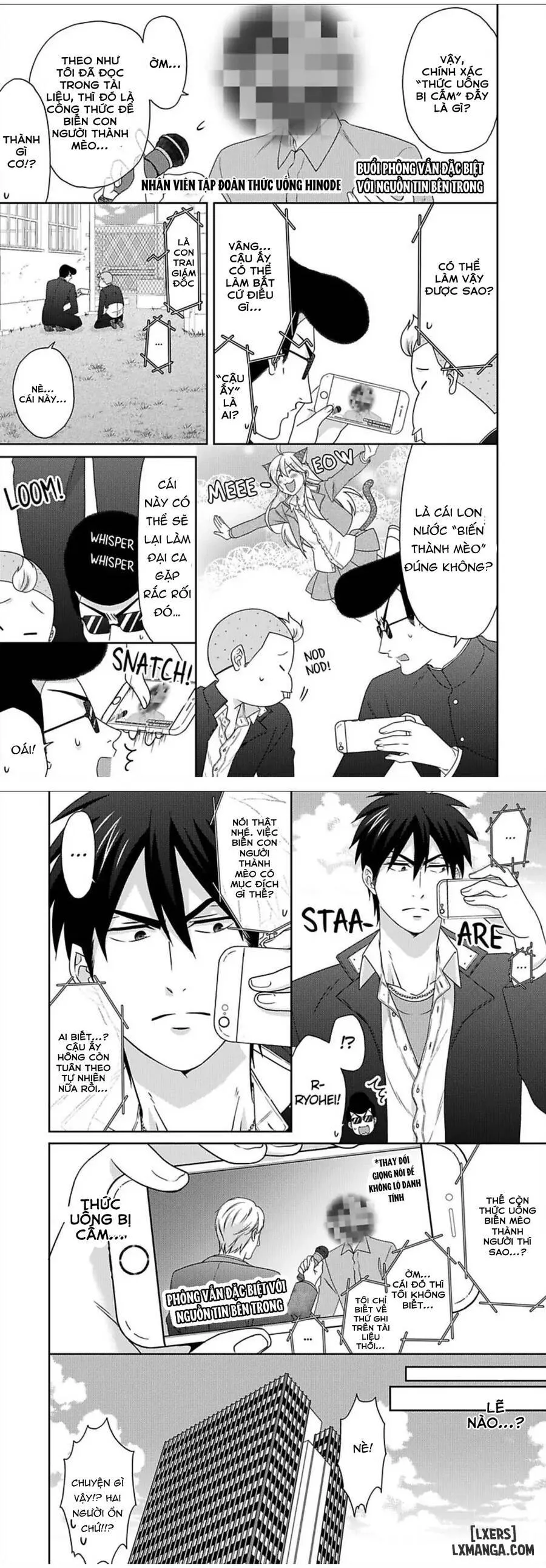 HentaiVN.net - Ảnh 4 - Nyotaika Yankee Gakuen: Ore no Hajimete, Nerawaretemasu! - Chap 45