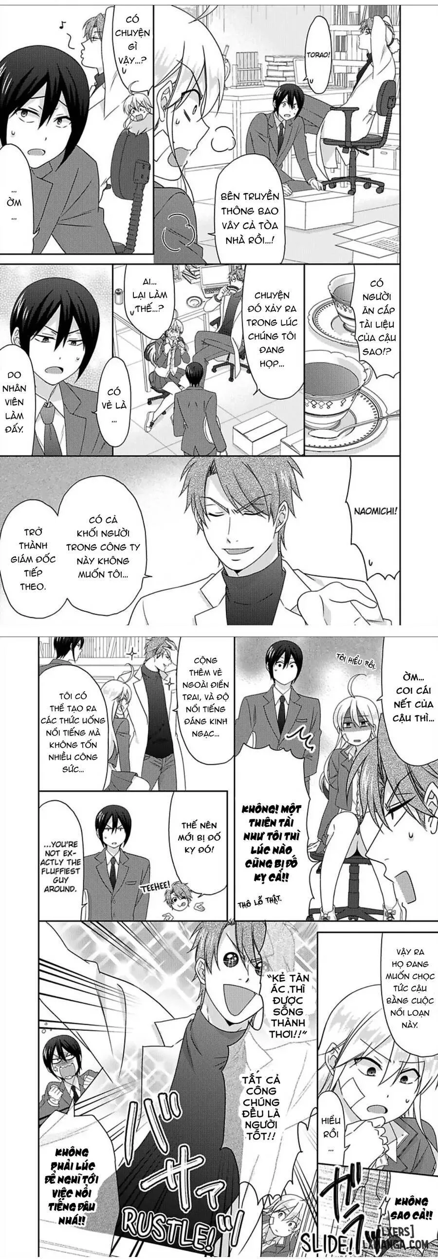 HentaiVN.net - Ảnh 5 - Nyotaika Yankee Gakuen: Ore no Hajimete, Nerawaretemasu! - Chap 45