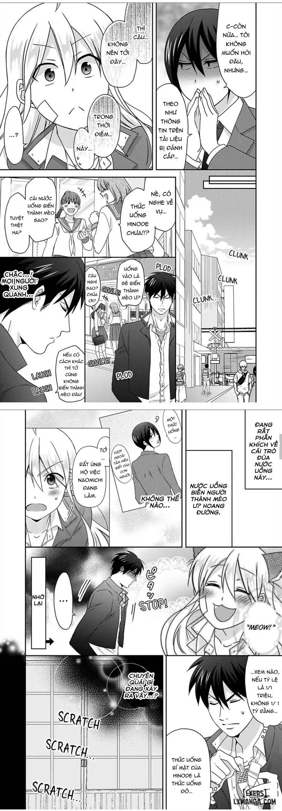 HentaiVN.net - Ảnh 7 - Nyotaika Yankee Gakuen: Ore no Hajimete, Nerawaretemasu! - Chap 45