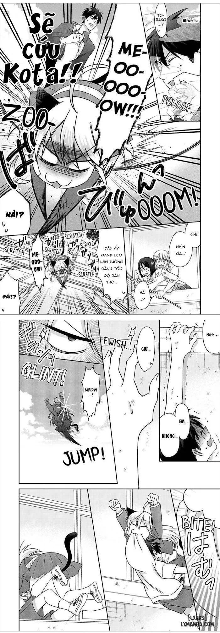 HentaiVN.net - Ảnh 11 - Nyotaika Yankee Gakuen: Ore no Hajimete, Nerawaretemasu! - Chap 46