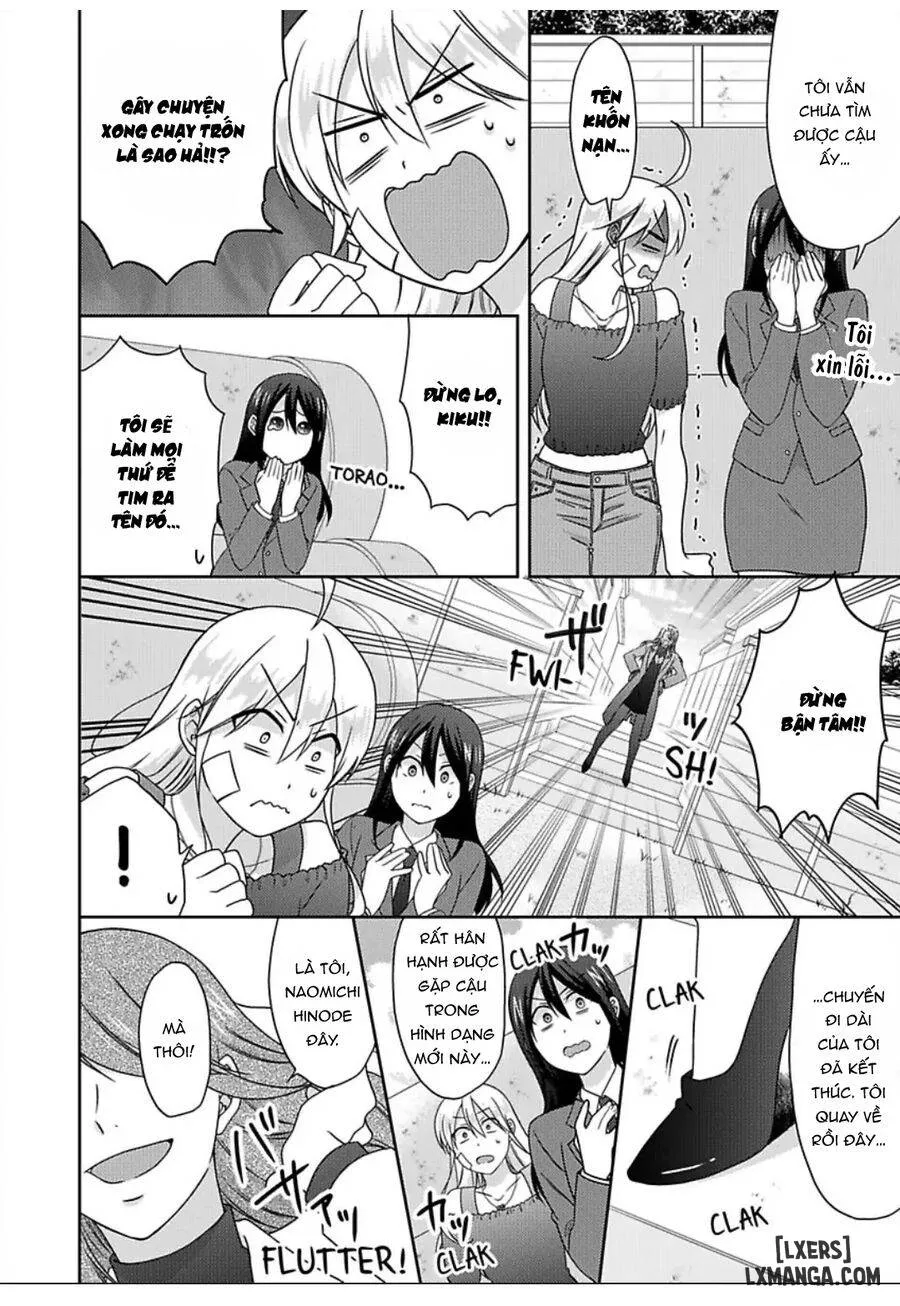 HentaiVN.net - Ảnh 15 - Nyotaika Yankee Gakuen: Ore no Hajimete, Nerawaretemasu! - Chap 47