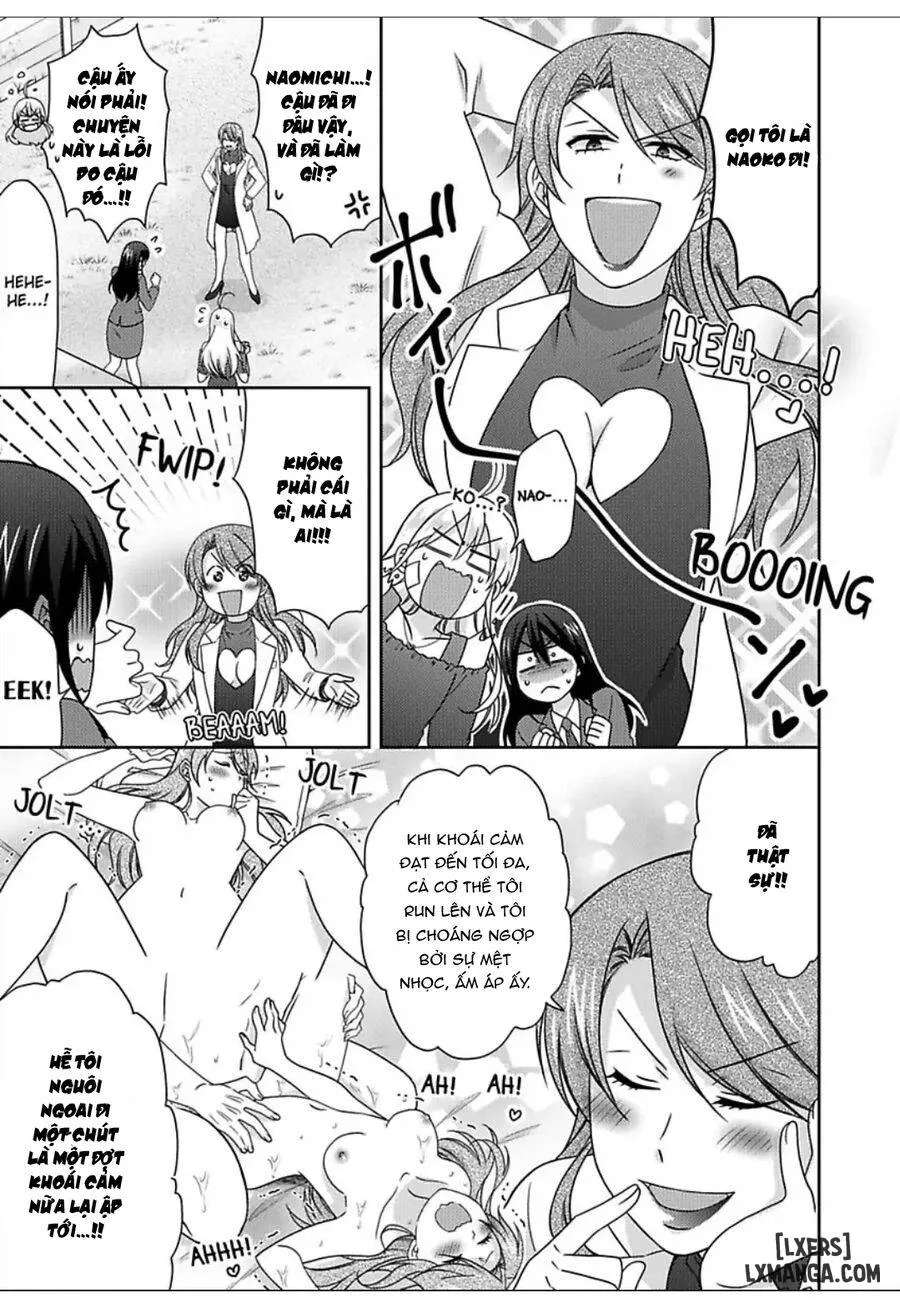 HentaiVN.net - Ảnh 16 - Nyotaika Yankee Gakuen: Ore no Hajimete, Nerawaretemasu! - Chap 47