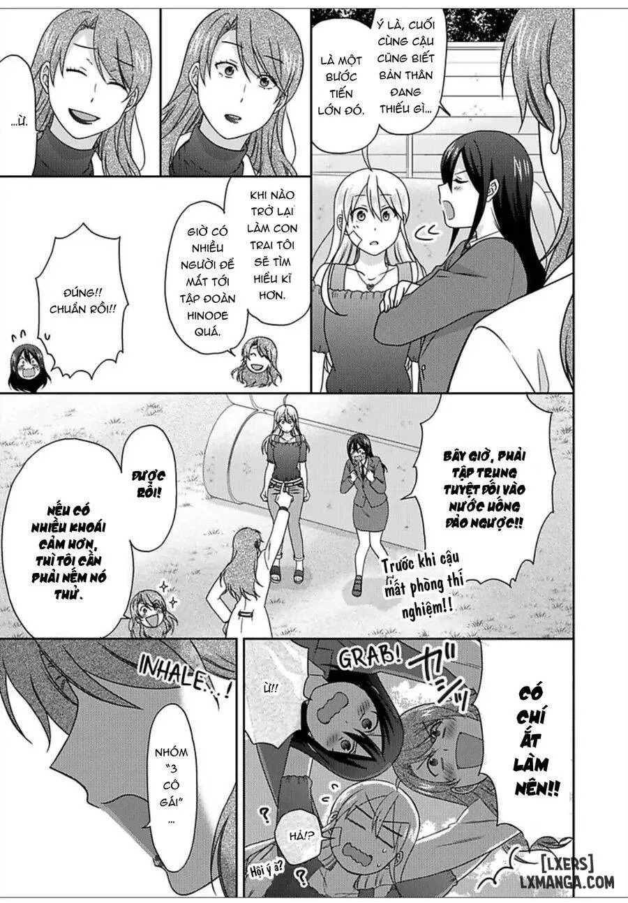 HentaiVN.net - Ảnh 22 - Nyotaika Yankee Gakuen: Ore no Hajimete, Nerawaretemasu! - Chap 47