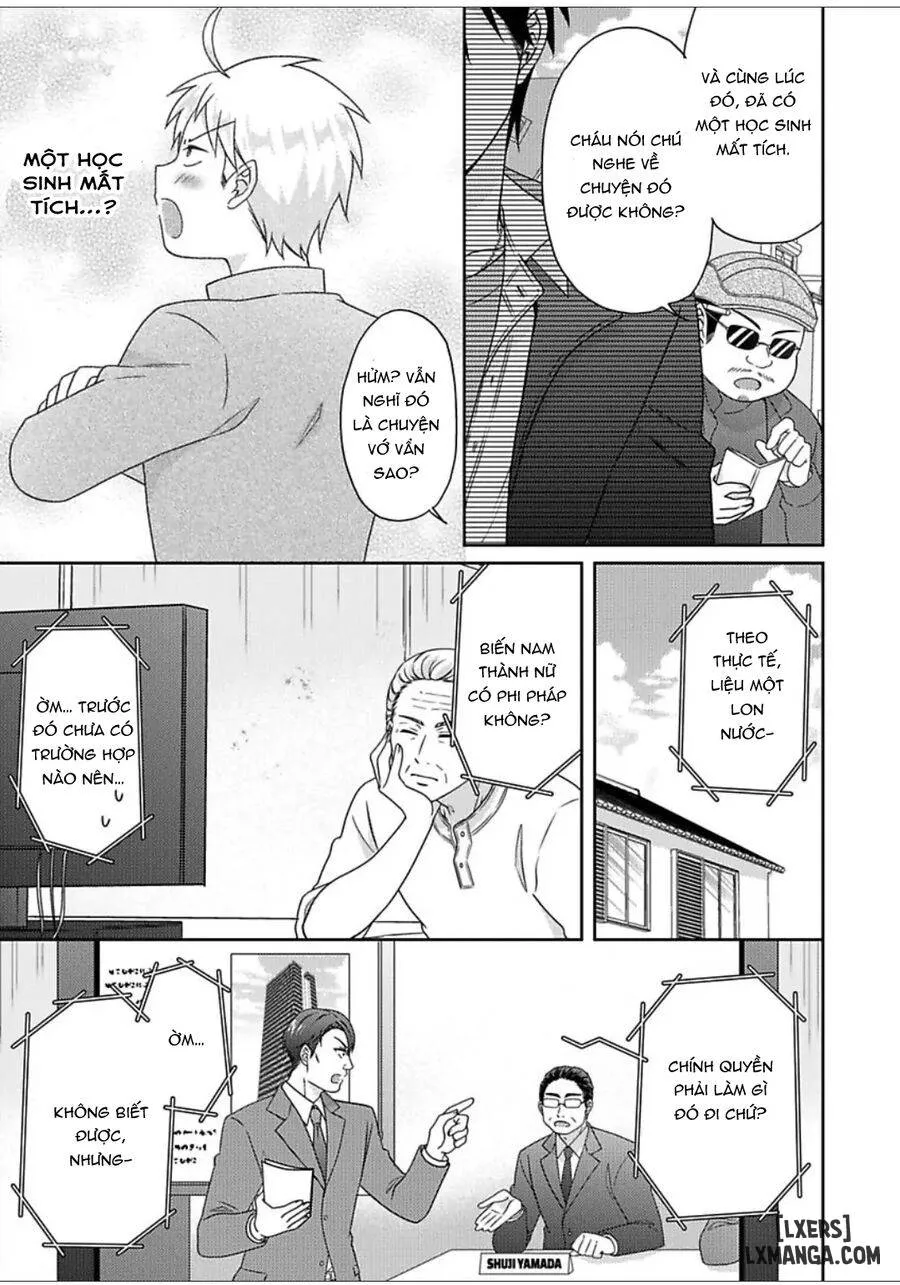 HentaiVN.net - Ảnh 26 - Nyotaika Yankee Gakuen: Ore no Hajimete, Nerawaretemasu! - Chap 47