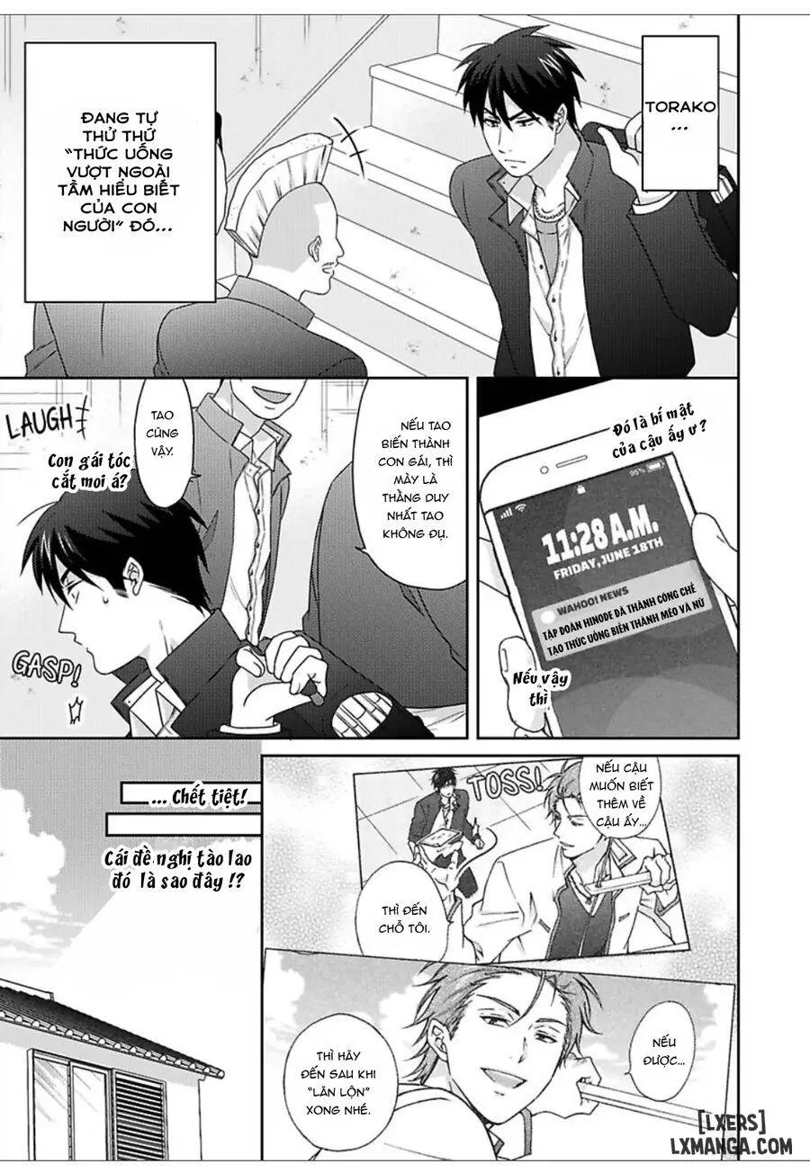 HentaiVN.net - Ảnh 6 - Nyotaika Yankee Gakuen: Ore no Hajimete, Nerawaretemasu! - Chap 47