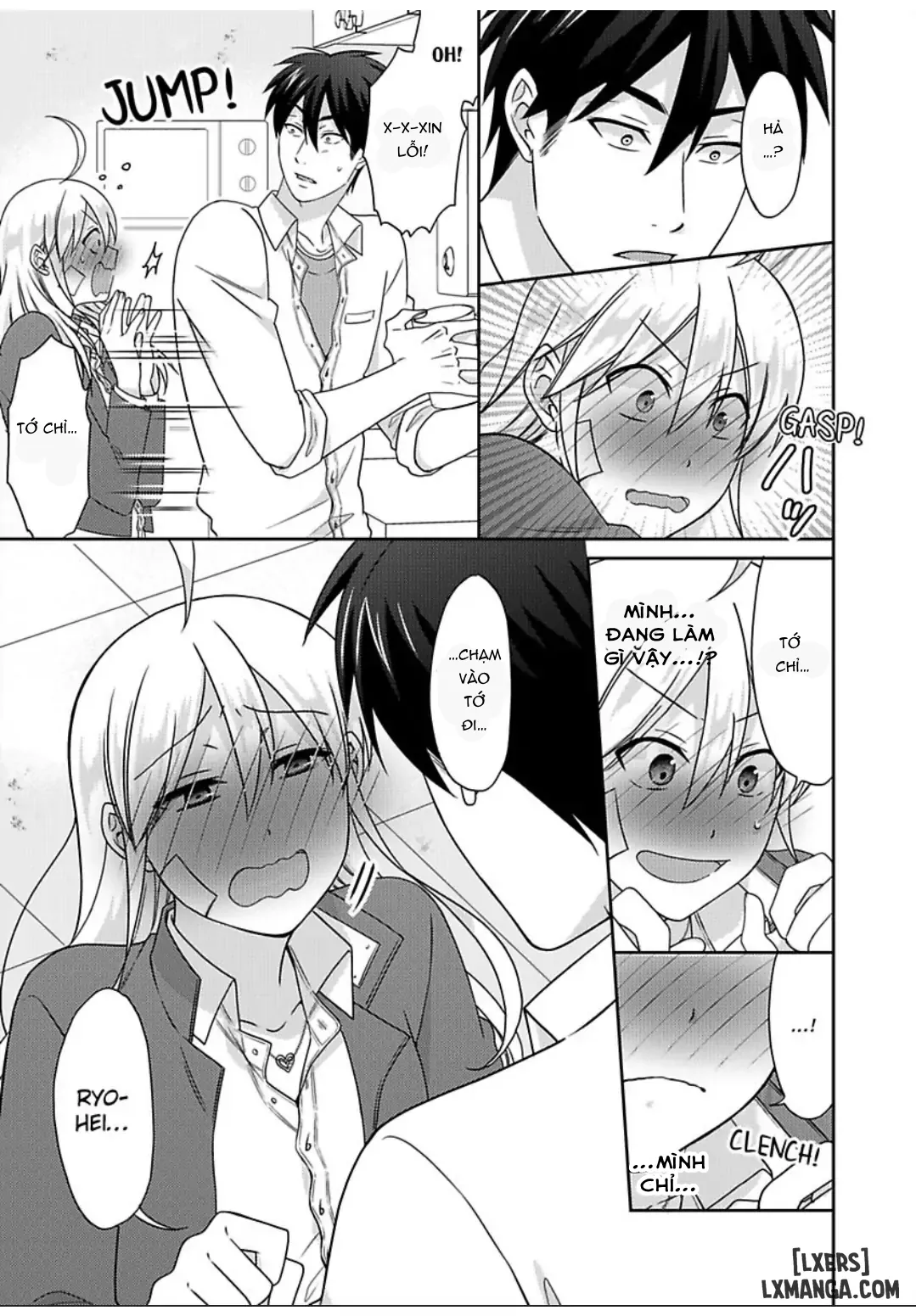 HentaiVN.net - Ảnh 15 - Nyotaika Yankee Gakuen: Ore no Hajimete, Nerawaretemasu! - Chap 48