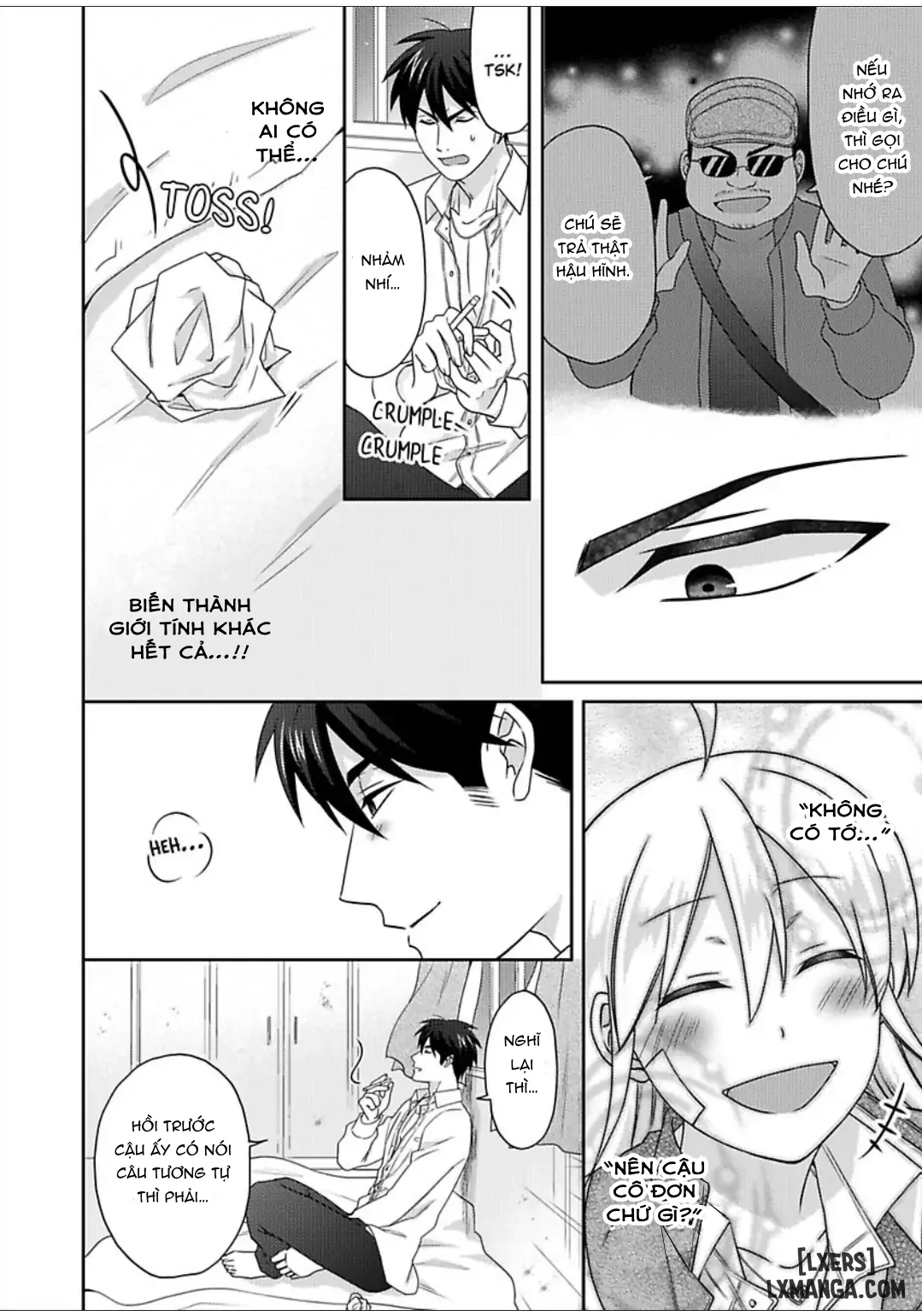 HentaiVN.net - Ảnh 25 - Nyotaika Yankee Gakuen: Ore no Hajimete, Nerawaretemasu! - Chap 48