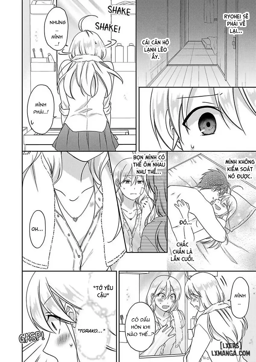 HentaiVN.net - Ảnh 8 - Nyotaika Yankee Gakuen: Ore no Hajimete, Nerawaretemasu! - Chap 49