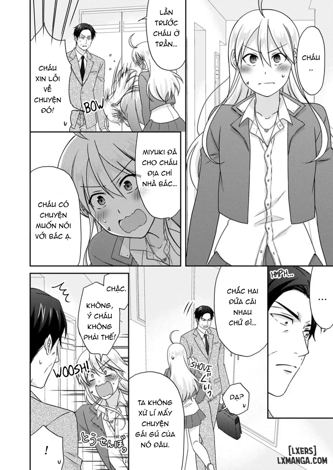 HentaiVN.net - Ảnh 18 - Nyotaika Yankee Gakuen: Ore no Hajimete, Nerawaretemasu! - Chap 50