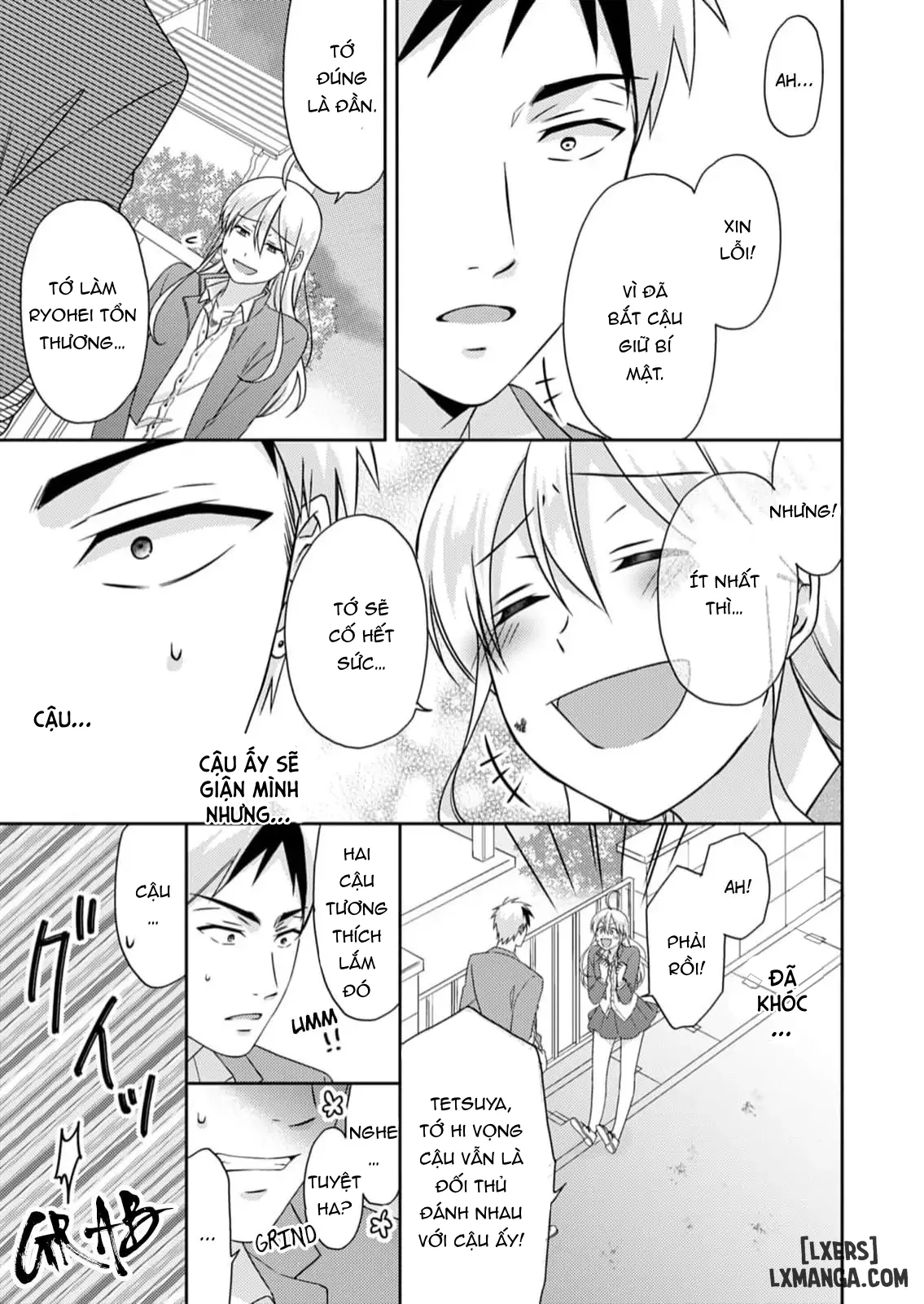 HentaiVN.net - Ảnh 29 - Nyotaika Yankee Gakuen: Ore no Hajimete, Nerawaretemasu! - Chap 50